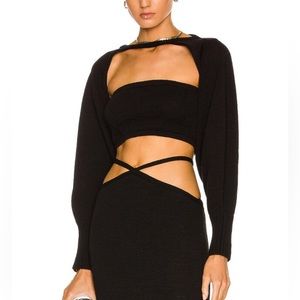 Cult Gaia Bandeau & Balero Top